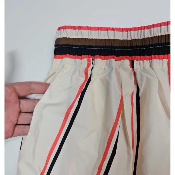 Free People Movement Womens Striped Pull On Athletic Shorts Size Small NWOT - Picture 6 of 10